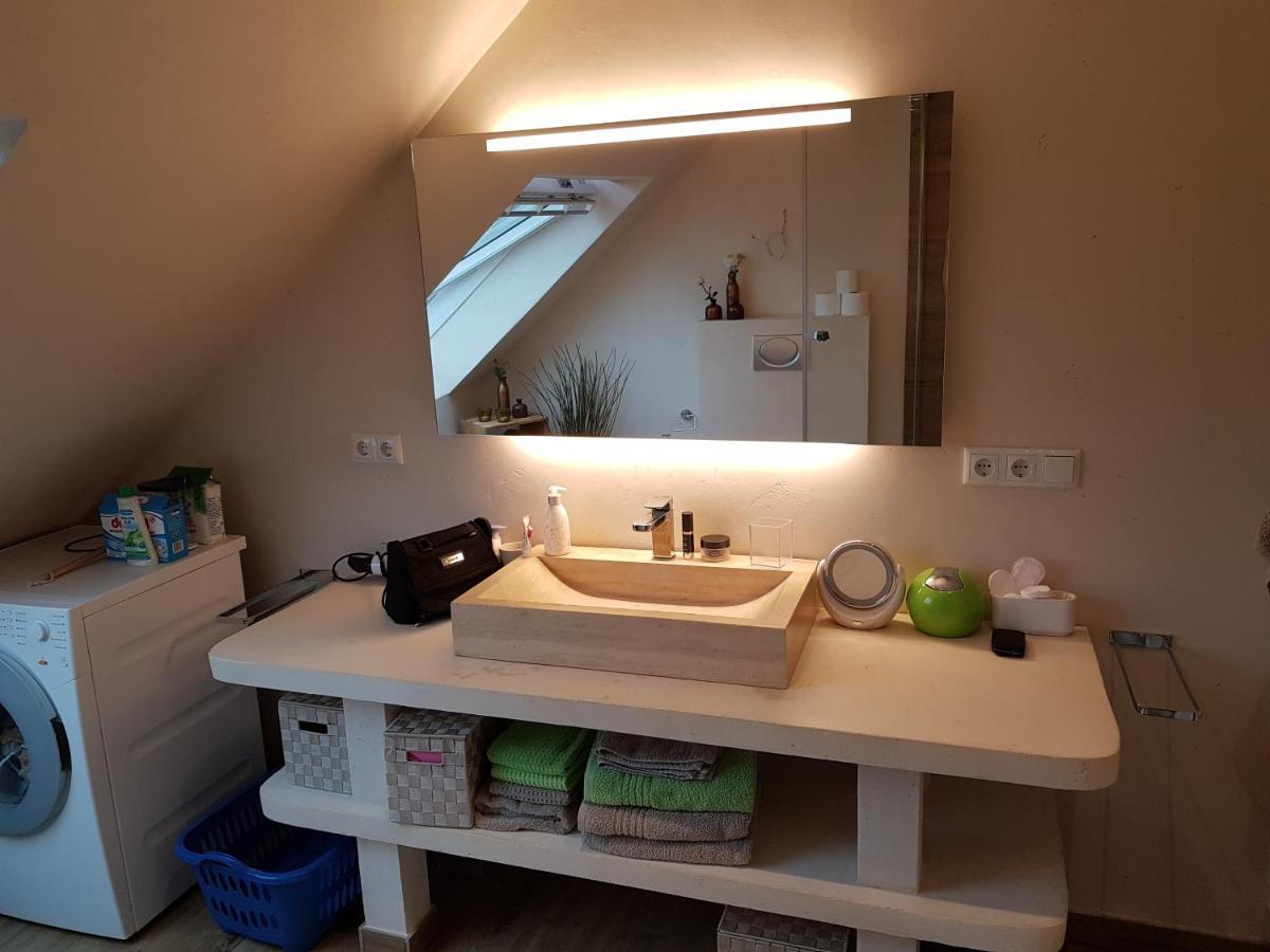 Ferienwohnung Fargau Schlesen Buitenkant foto